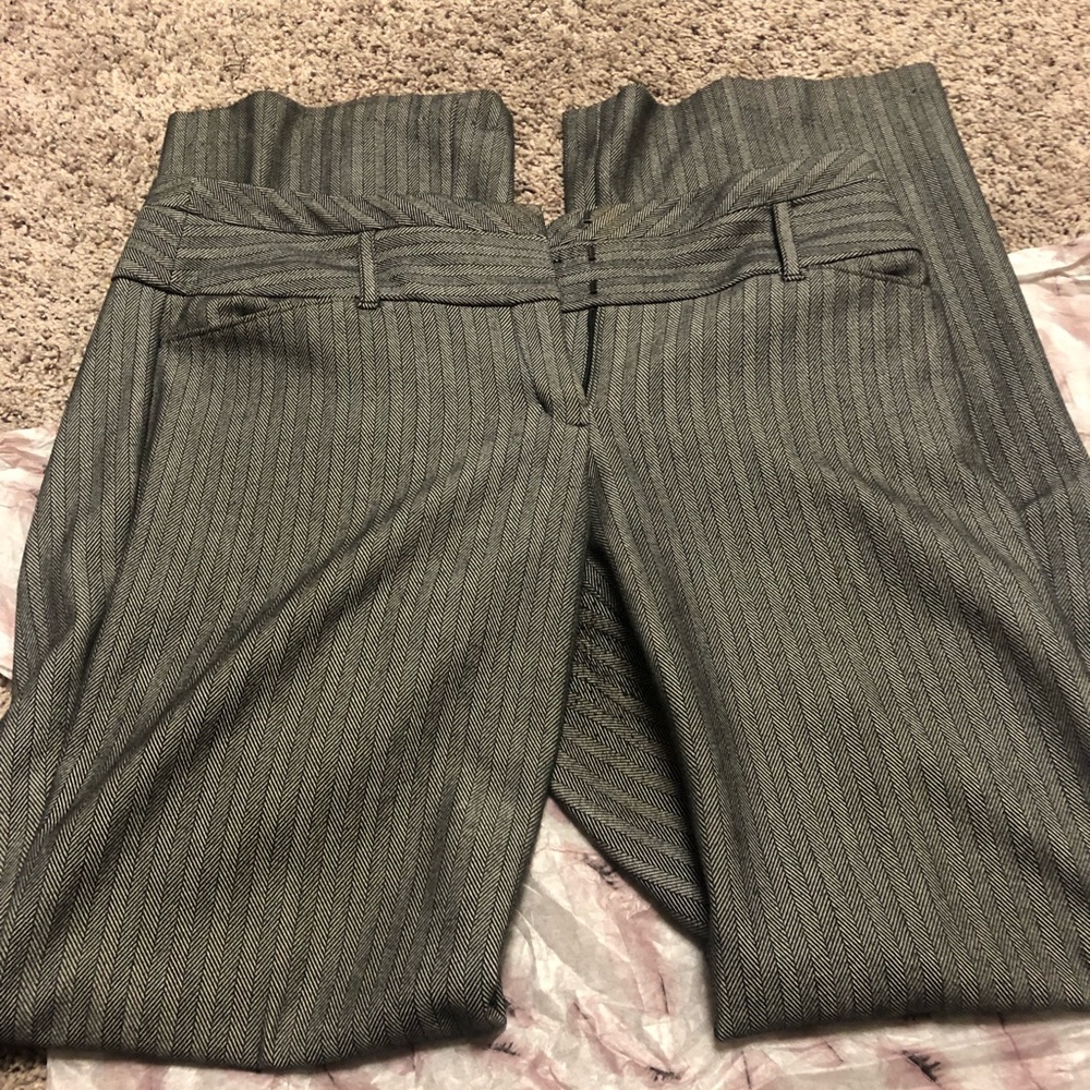 Express Flare pinstripe Slacks size 8R